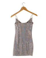 Vestido mini de tiras