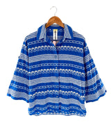 Set de blusa y short bordado