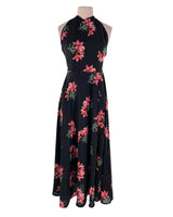 Maxi vestido print flores