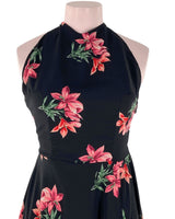 Maxi vestido print flores