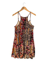 Vestido mini de tiras print