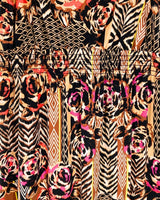 Vestido mini de tiras print