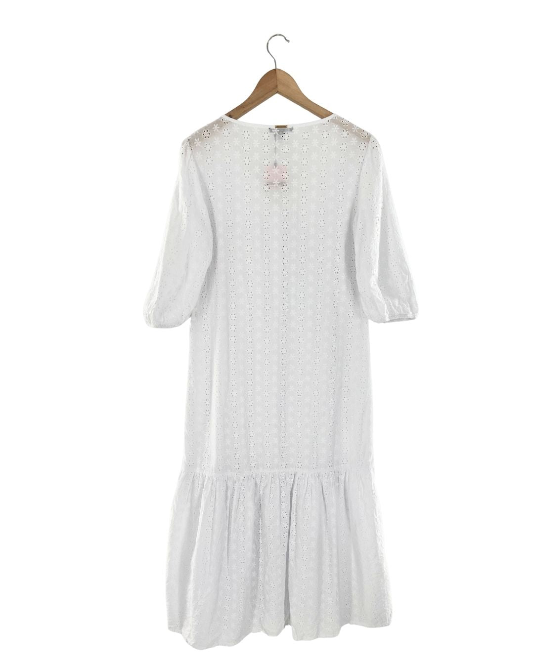 Maxi vestido abotonado