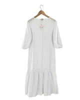 Maxi vestido abotonado