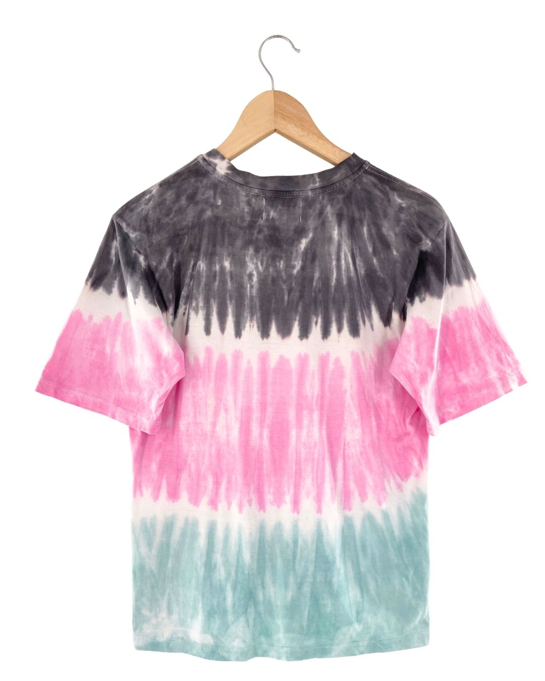 Camiseta con print tie dye