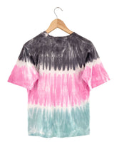 Camiseta con print tie dye