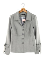 Blazer abotonado costuras