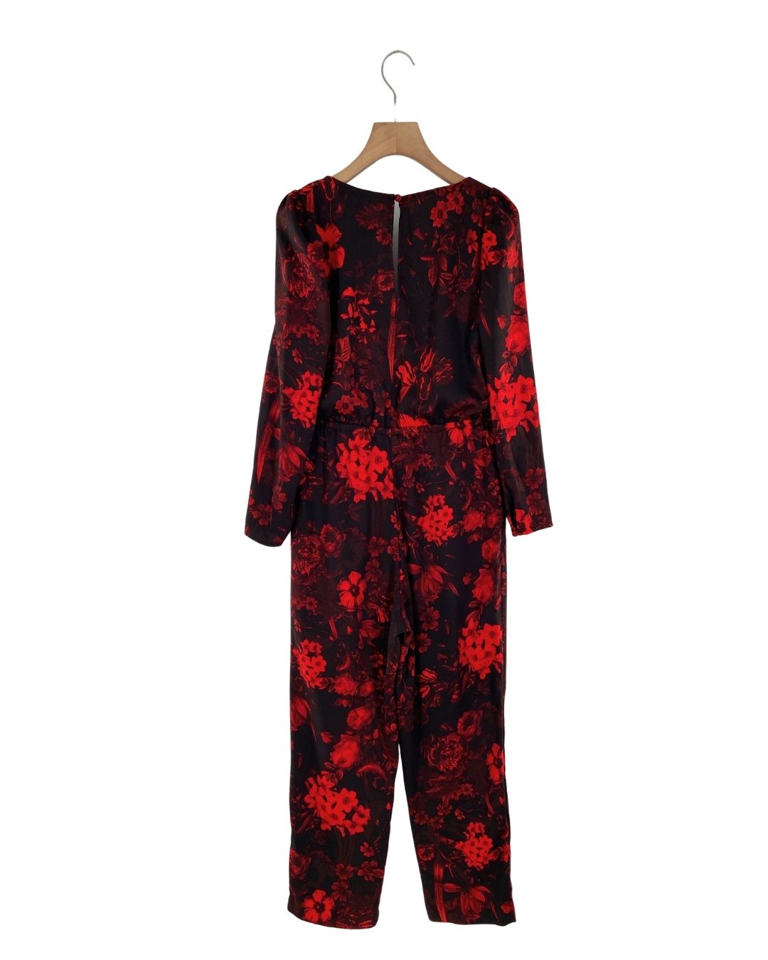Enterizo cruzado print flores