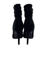 Botines de tacon en cuero