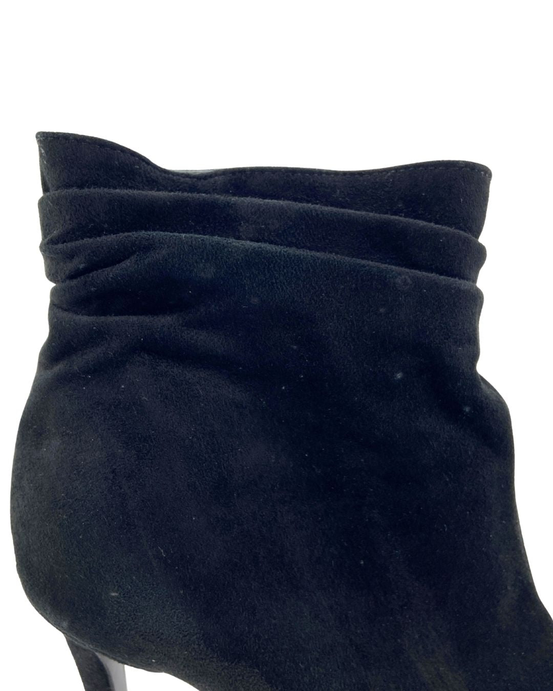Botines de tacon en cuero