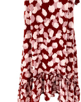 Vestido mini de tiras anudadas