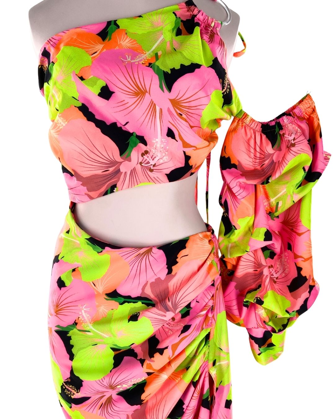 Maxi vestido estructurado