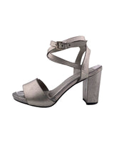 Sandalias de tacon con correas