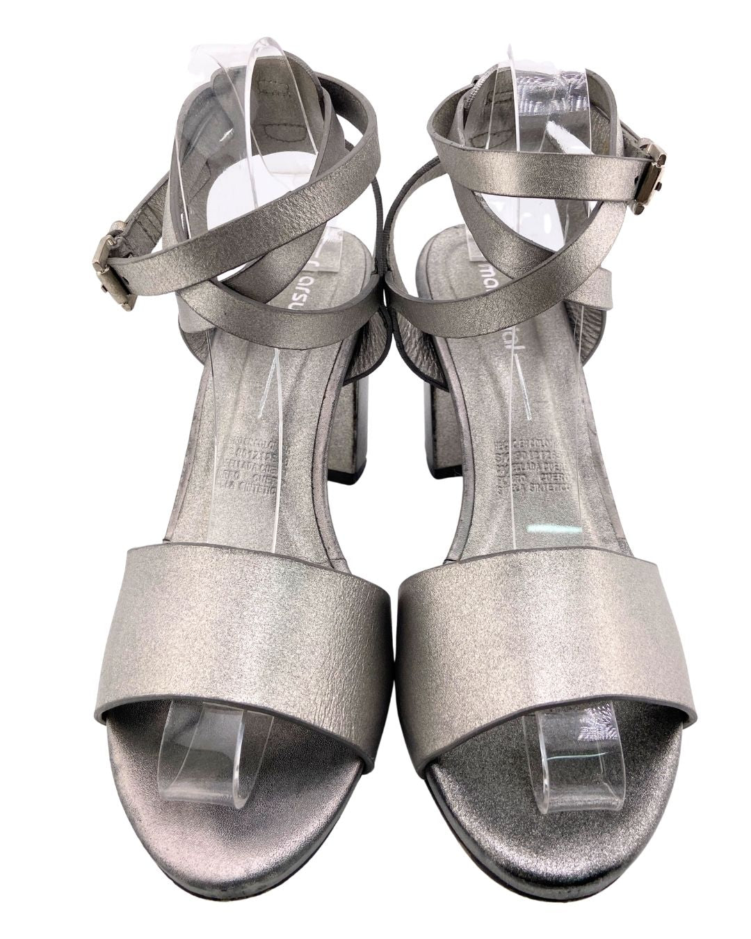 Sandalias de tacon con correas