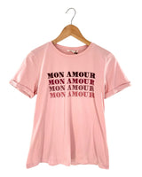 Camiseta manga corta con print