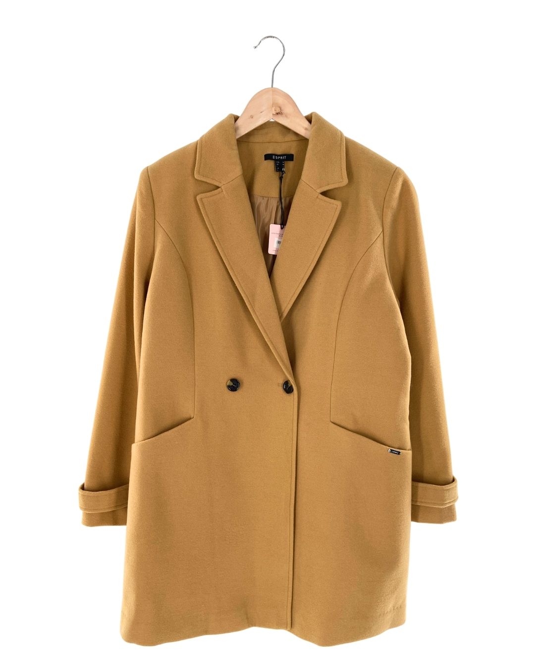 Abrigo long size en paño