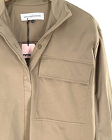 Chaqueta oversize bolsillos