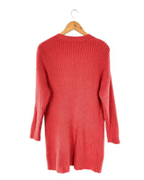 Cardigan long size abierto