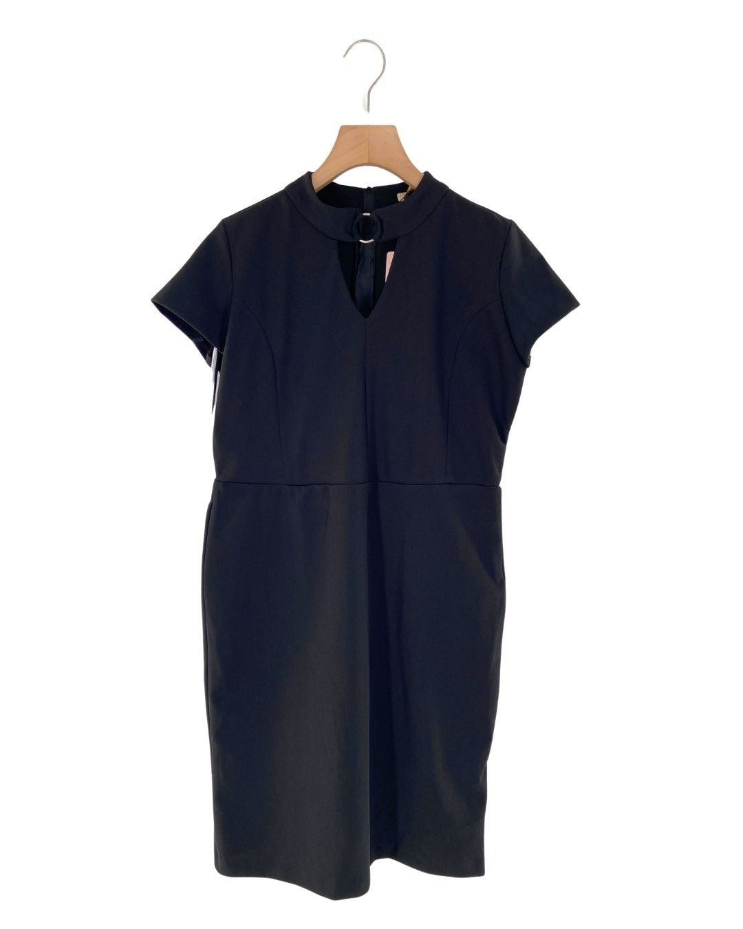 Vestido midi cremallera