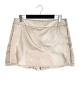 Skirt shorts efecto piel