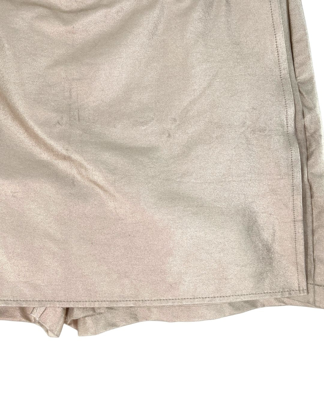 Skirt shorts efecto piel