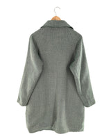 Abrigo long size abotonado