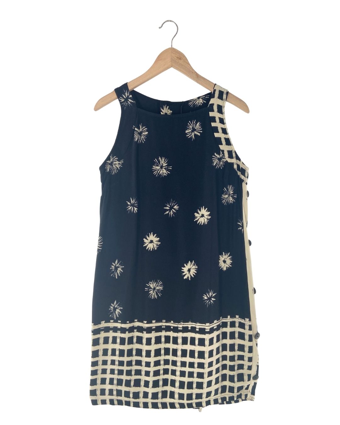 Vestido mini sleeveless print