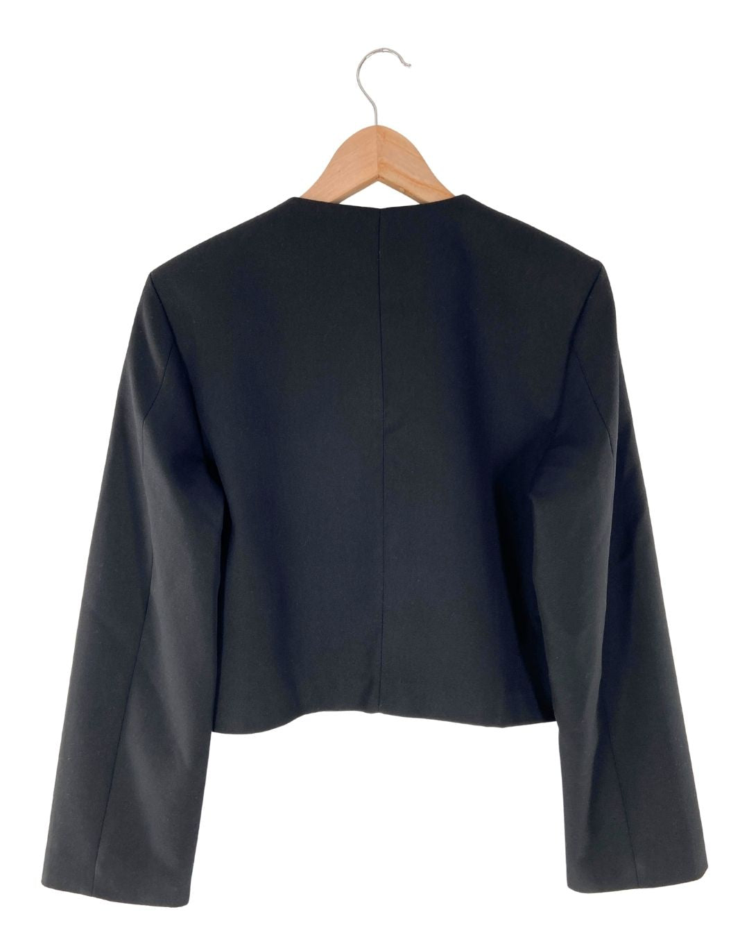 Blazer crop botones