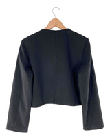 Blazer crop botones