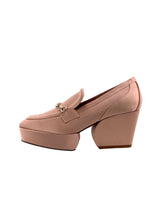 Mocasines satinados tacon