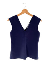 Blusa sleeveless tejida