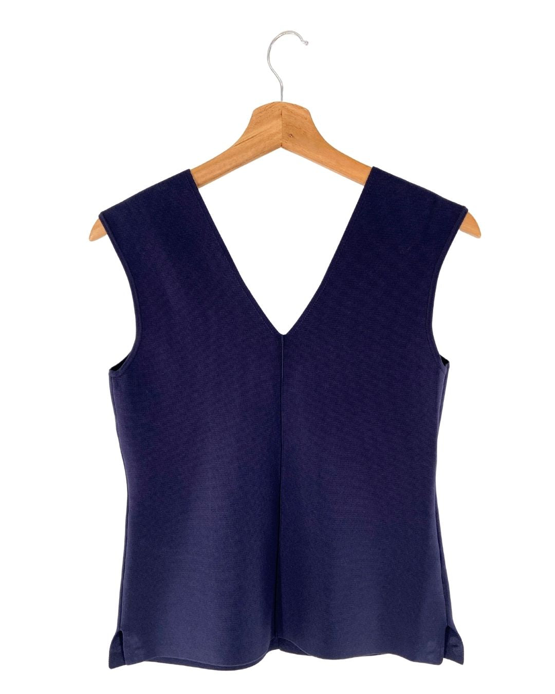 Blusa sleeveless tejida