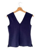 Blusa sleeveless tejida