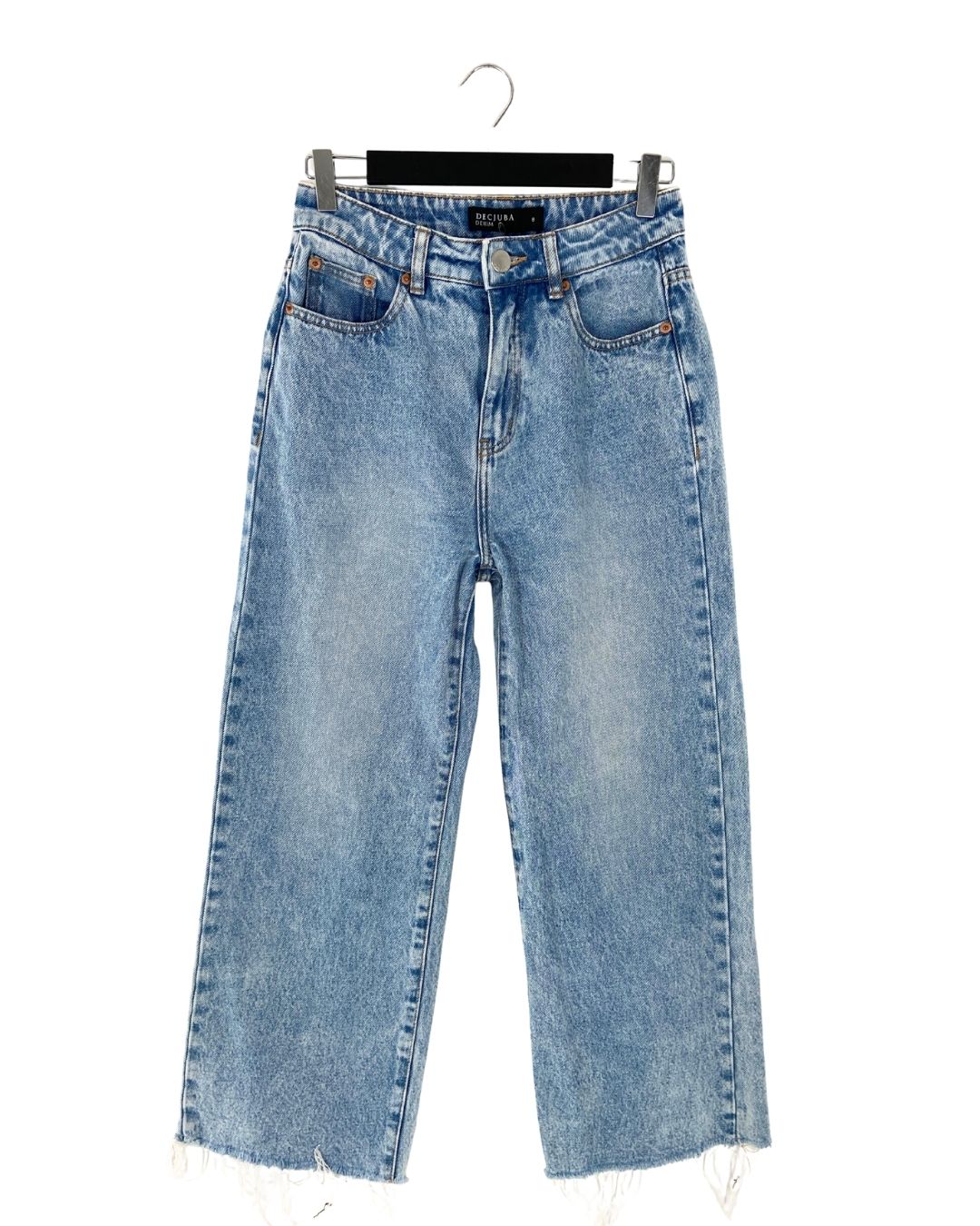 Jean rigido wide leg