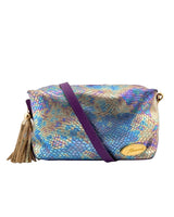 Mini crossbody con cuero