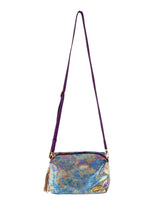 Mini crossbody con cuero
