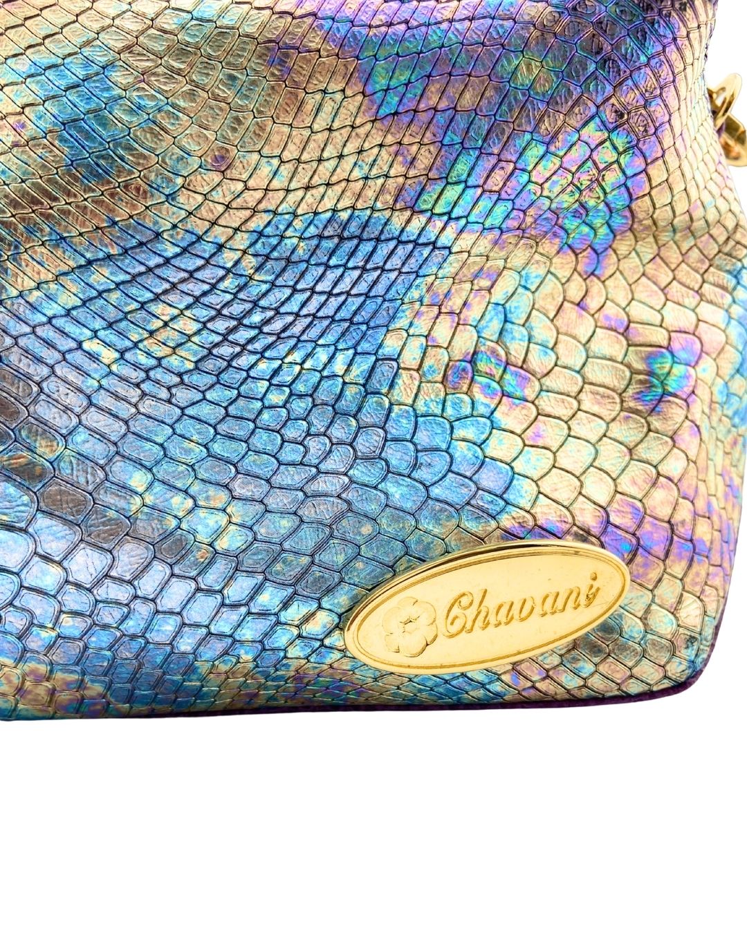 Mini crossbody con cuero
