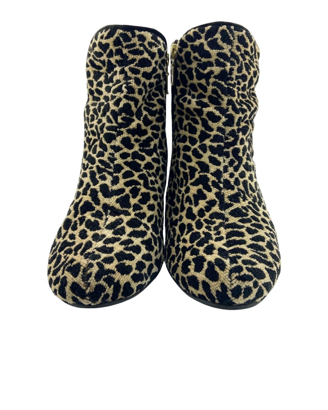 Botines afelpado animal print