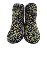 Botines afelpado animal print