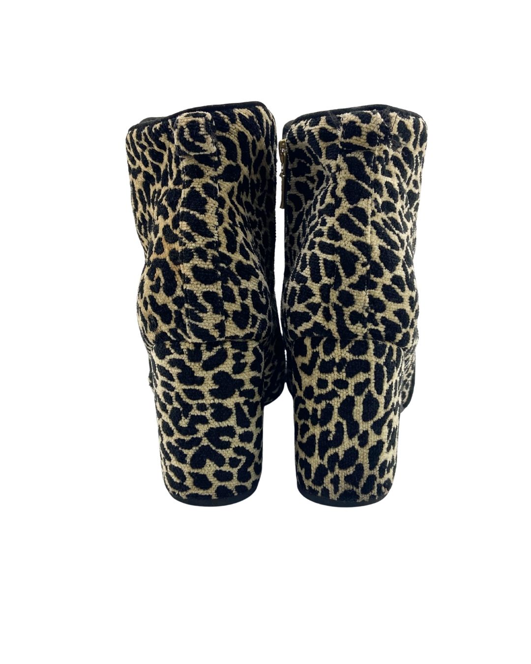Botines afelpado animal print
