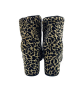 Botines afelpado animal print
