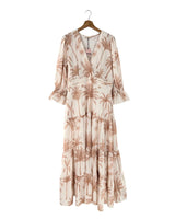 Maxi vestido print palmeras