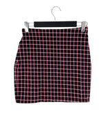 Falda mini a cuadros