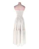 Maxi vestido amplio de tiras