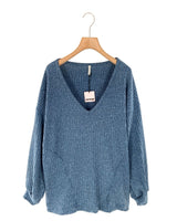 Saco oversize canalé