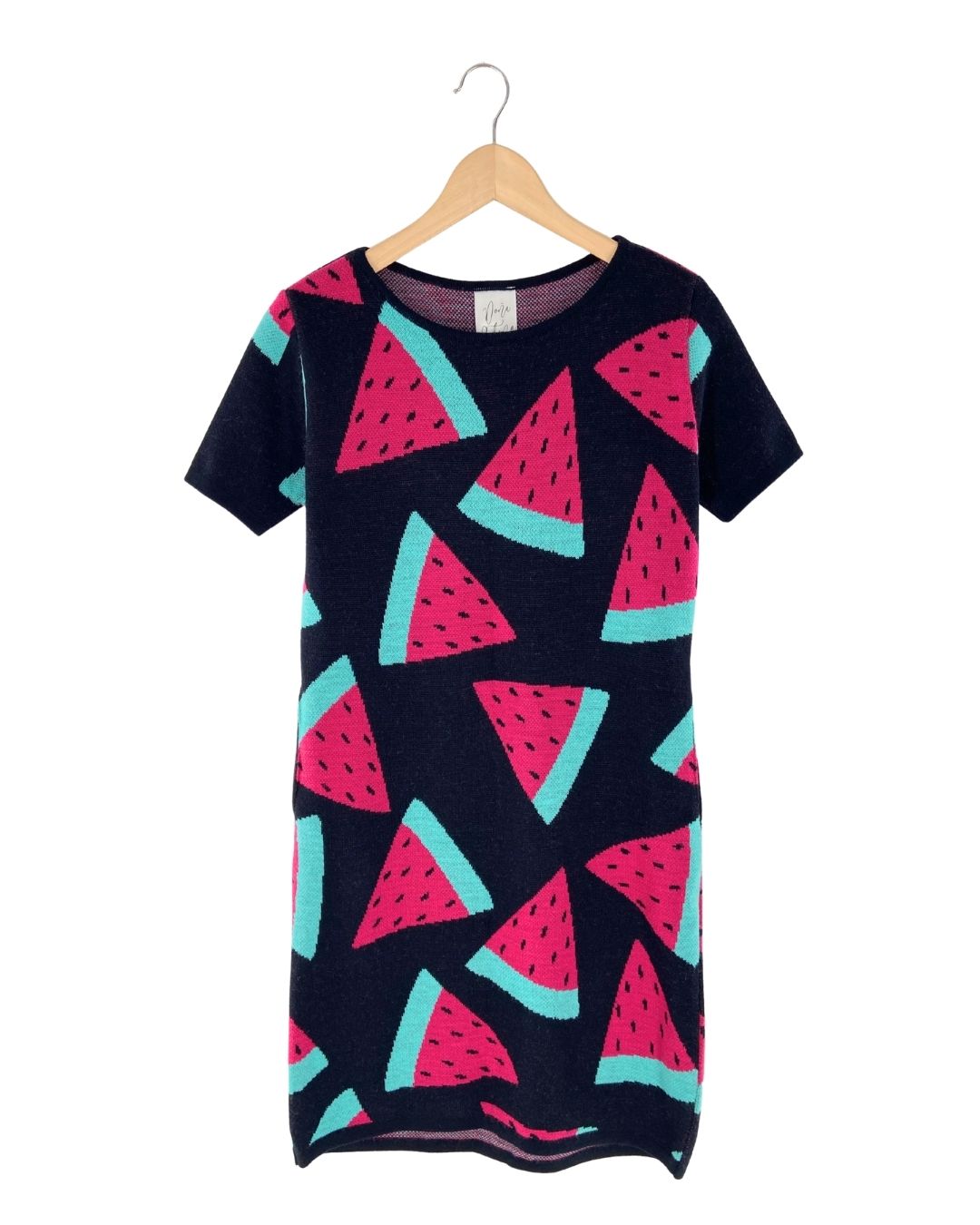 Vestido tejido patillas