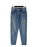 Jean baggy abotonado rigido