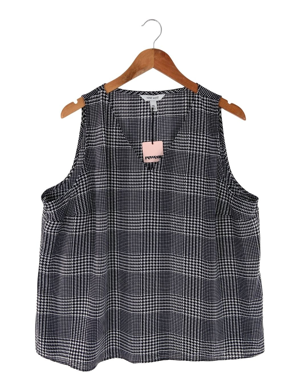 Blusa sleveless print