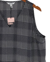 Blusa sleveless print