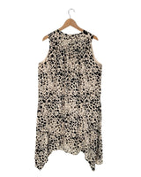 Vestido midi amplio print